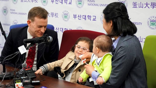 The BBC Dad and his jolly children have returned